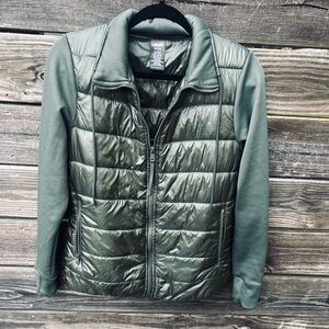 Avia XS Forest Green Lightweight Athleisure Active Jacket
